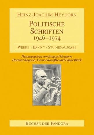 H.-H. Heydorn: Politische Schriften