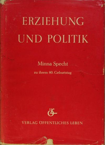 Minna Specht: Erziehung und Politik